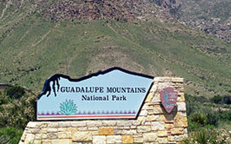 click here to open Guadalupe Mountains National Park