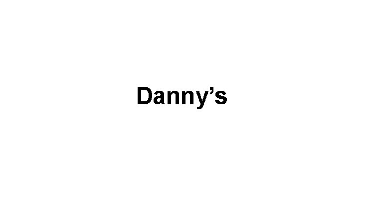 Danny’s Place Logo