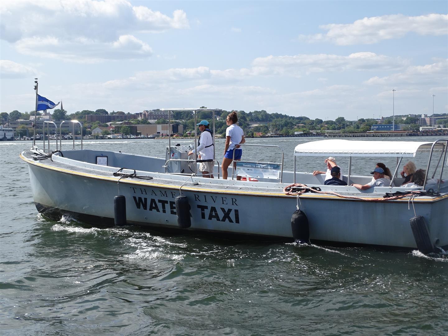 Water taxi season starts Saturday in New London and Groton Photo