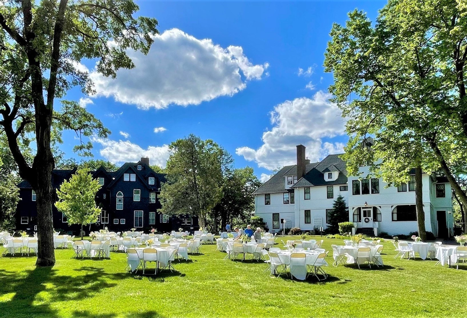 Two mansions of Minnesota lumber barons are popular destination for reunions, weddings Photo - Click Here to See