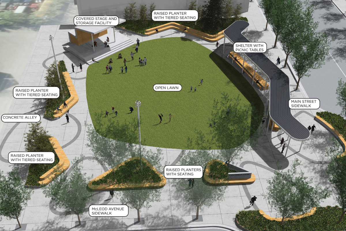 Columbus Park in Spruce Grove is Getting a Facelift Photo