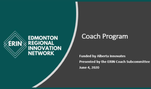 Edmonton Regional Innovation Network (ERIN) - Coaching Program Photo