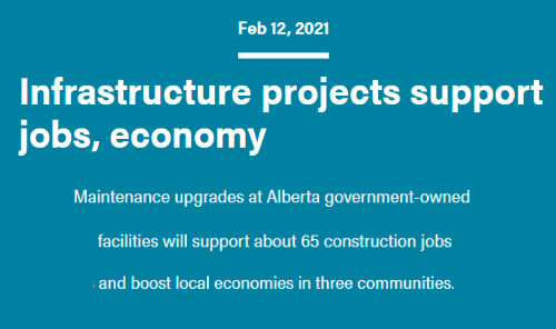 Infrastructure Projects Support Jobs, Economy Main Photo