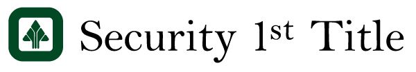 Security 1st Title's Logo
