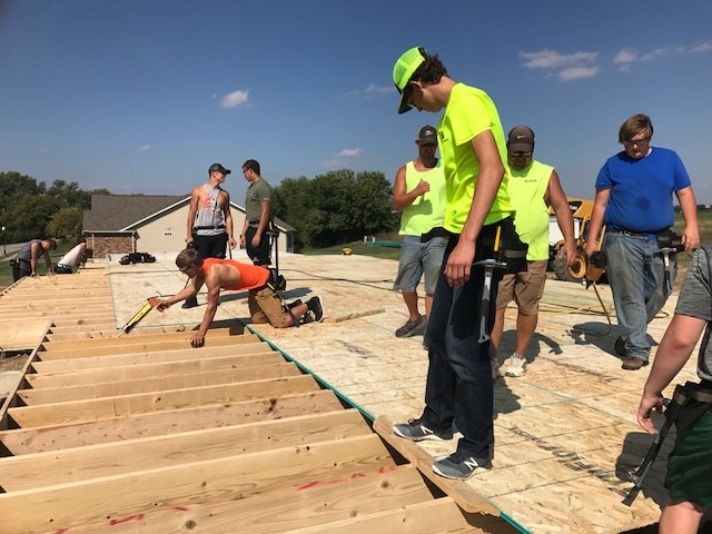 Beatrice High Construction Class is Building a House Main Photo